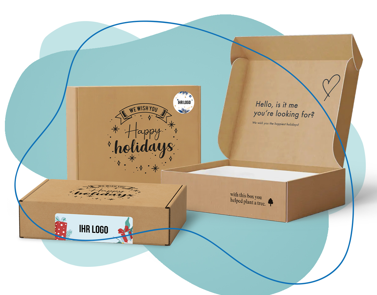 Motiv: Mit Innsenseitendruck und Front Sticker