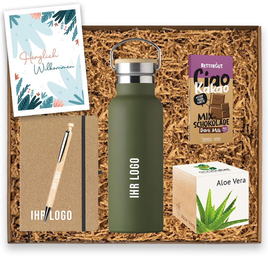 Mitarbeiter-Geschenkbox-Homeoffice-Greenbox-green