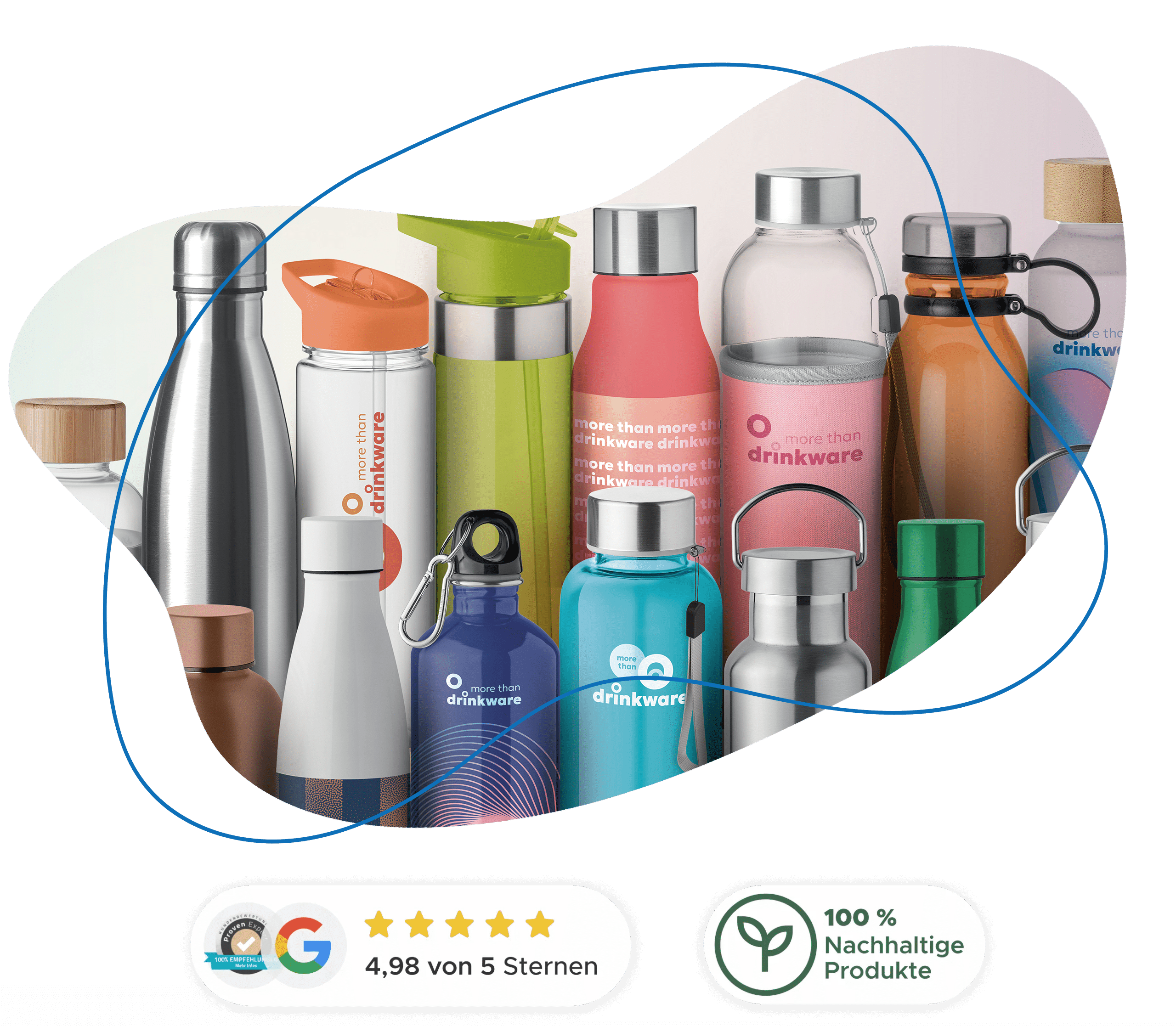 Hochwertige individualisierte Trinkflaschen, Werbeflaschen für Unternehmen und Events