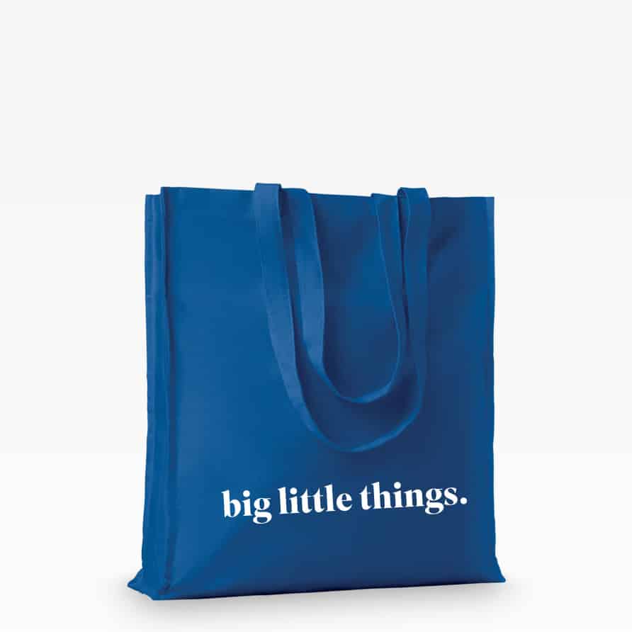 Personalisierbare Portobello Einkaufstasche mit langen Henkeln, praktischer Werbebeutel für den Einzelhandel