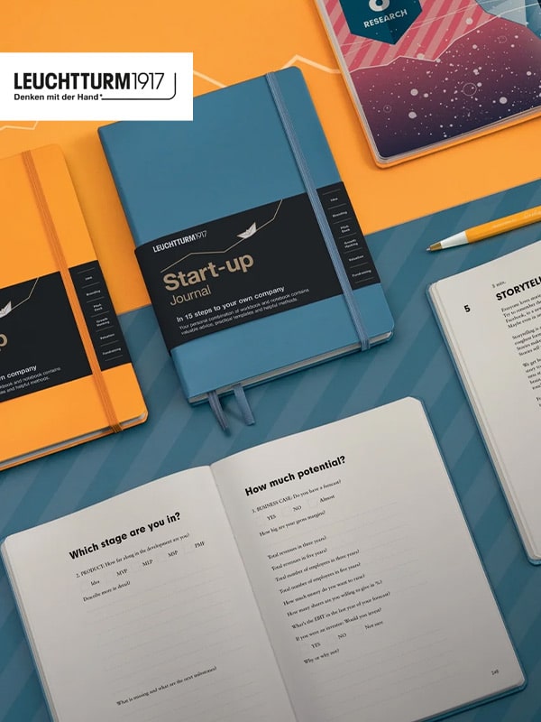 Personalisierbare Notizbücher