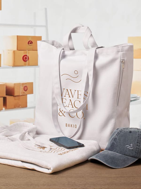 Hochwertige Bedruckung auf Baumwolltasche, effektives Branding für dein Unternehmen