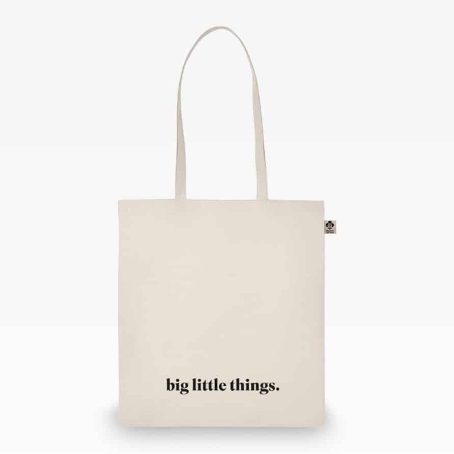 Individualisierbare Zimde Organic Tragetasche aus Bio-Baumwolle, nachhaltiger Merchandise-Artikel mit Logo