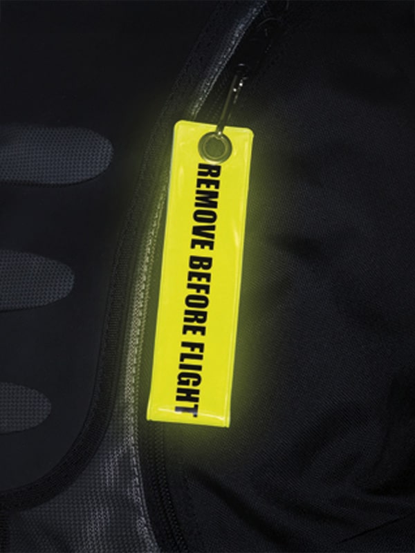 individuell gestaltbarer reflektierender Anhänger Merchandise Mitarbeitergeschenke