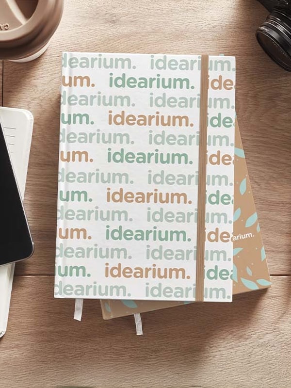 individuell gestaltbare Notizbücher Merchandise Mitarbeitergeschenke