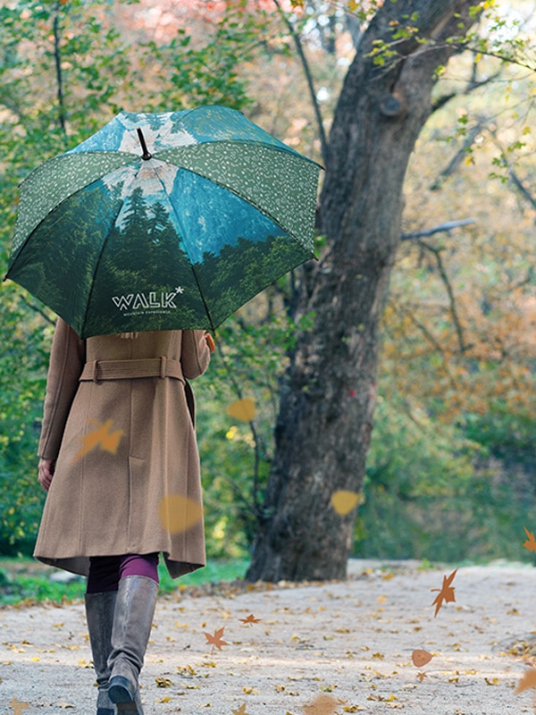 individuell gestaltbarer Regenschirm Merchandise Mitarbeitergeschenke