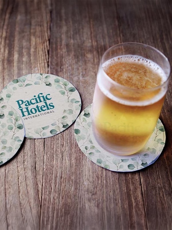 individuell gestaltbare Untersetzer Merchandise Mitarbeitergeschenke