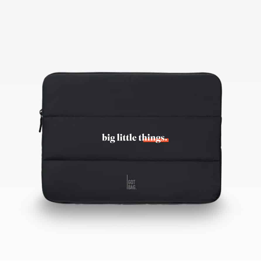 Puffer Laptoptasche, personalisierte Merchandise Mitarbeitergeschenke