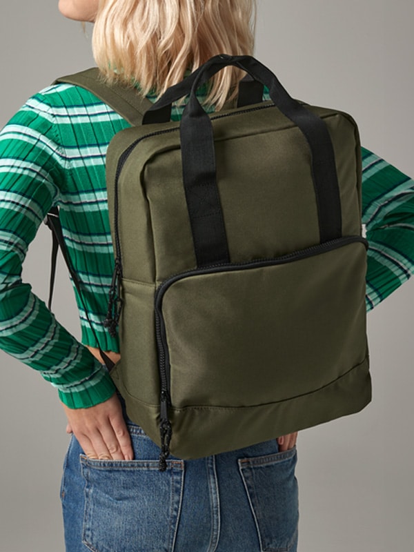 kompakter Rucksack, personalisierte Merchandise Mitarbeitergeschenke