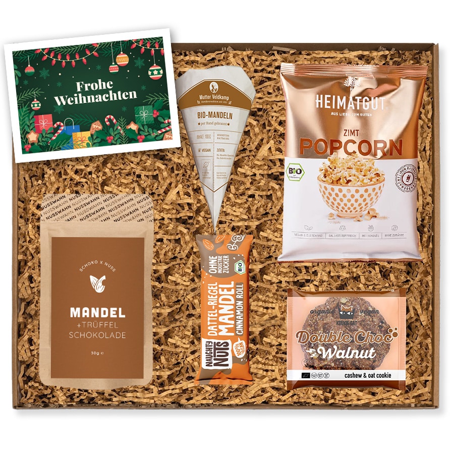 Kleine Weihnachtsbox Mitarbeitergeschenk zu Weihnachten